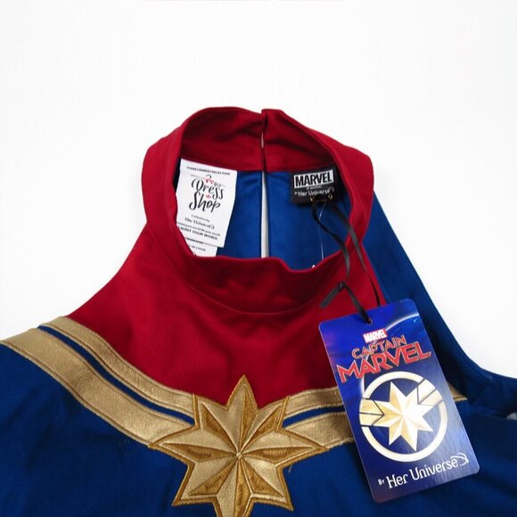 NWT Disney Dress Shop Marvel's Captain Marvel Dress for Women by Her Universe M - Picture 9 of 16